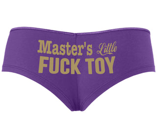Master's Little Fuck Toy - Purple Boyshort