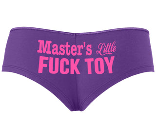 Master's Little Fuck Toy - Purple Boyshort