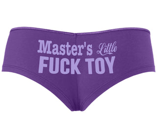 Master's Little Fuck Toy - Purple Boyshort