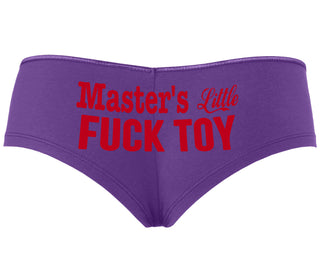 Master's Little Fuck Toy - Purple Boyshort