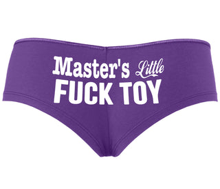 Master's Little Fuck Toy - Purple Boyshort
