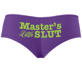 Master's Little Slut - Purple Boyshort