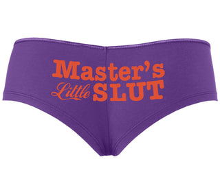 Master's Little Slut - Purple Boyshort