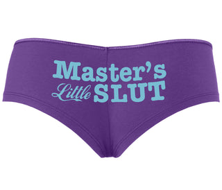 Master's Little Slut - Purple Boyshort