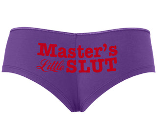 Master's Little Slut - Purple Boyshort