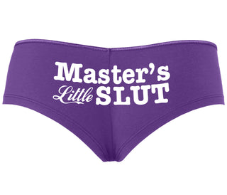 Master's Little Slut - Purple Boyshort
