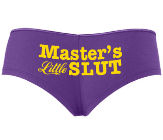 Master's Little Slut - Purple Boyshort