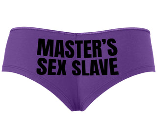 Masters Sex Slave - Purple Boyshort