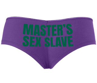 Masters Sex Slave - Purple Boyshort
