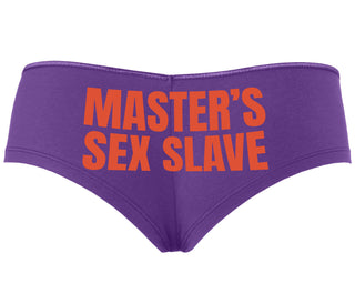 Masters Sex Slave - Purple Boyshort