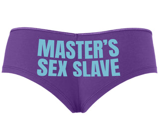 Masters Sex Slave - Purple Boyshort