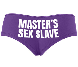 Masters Sex Slave - Purple Boyshort