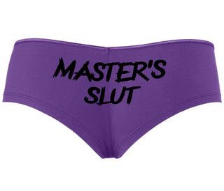 Master's Slut - Purple Boyshort