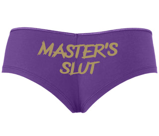 Master's Slut - Purple Boyshort