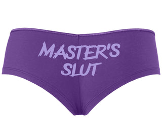 Master's Slut - Purple Boyshort