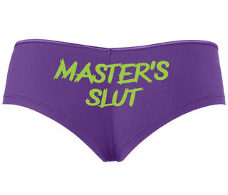 Master's Slut - Purple Boyshort