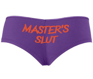 Master's Slut - Purple Boyshort