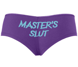 Master's Slut - Purple Boyshort