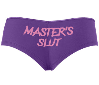 Master's Slut - Purple Boyshort