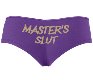 Master's Slut - Purple Boyshort