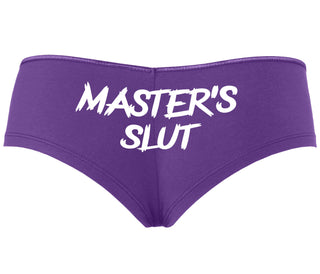 Master's Slut - Purple Boyshort