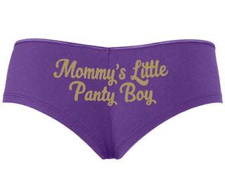 Mommy's Little Panty Boy - Purple Boyshort