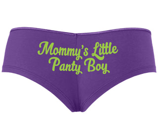 Mommy's Little Panty Boy - Purple Boyshort
