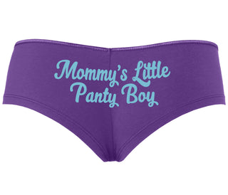 Mommy's Little Panty Boy - Purple Boyshort