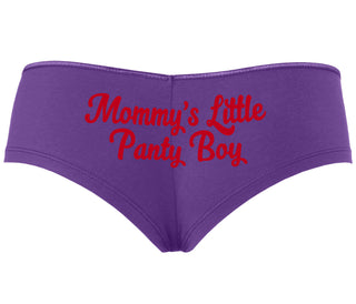 Mommy's Little Panty Boy - Purple Boyshort