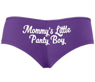 Mommy's Little Panty Boy - Purple Boyshort