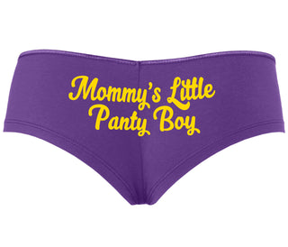 Mommy's Little Panty Boy - Purple Boyshort