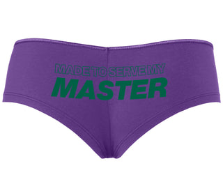 Made To Serve My Master - Purple Boyshort