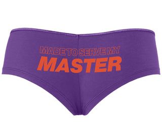 Made To Serve My Master - Purple Boyshort