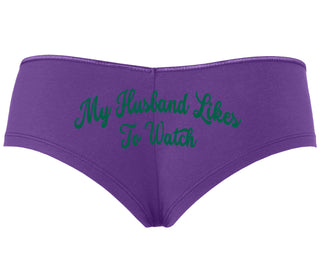 My Husband Likes To Watch - Purple Boyshort