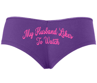 My Husband Likes To Watch - Purple Boyshort