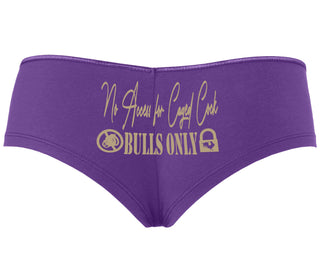 No Caged Cuck Cock - Bulls Only - Purple Boyshort