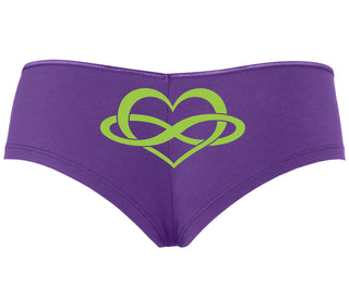 Polyamory Logo - Purple Boyshort