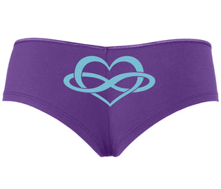 Polyamory Logo - Purple Boyshort