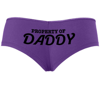 Property Of Daddy - Purple Boyshort
