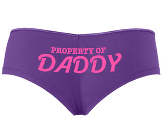 Property Of Daddy - Purple Boyshort
