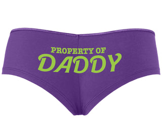Property Of Daddy - Purple Boyshort