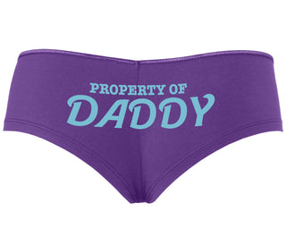 Property Of Daddy - Purple Boyshort