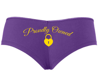 Proudly Owned - Purple Boyshort