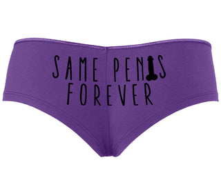 Same Penis Forever - Purple Boyshort