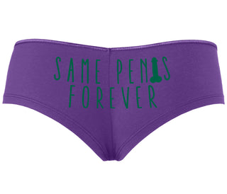 Same Penis Forever - Purple Boyshort
