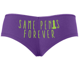 Same Penis Forever - Purple Boyshort