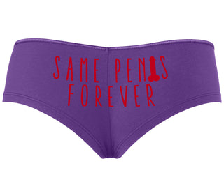Same Penis Forever - Purple Boyshort