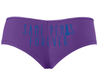 Same Penis Forever - Purple Boyshort