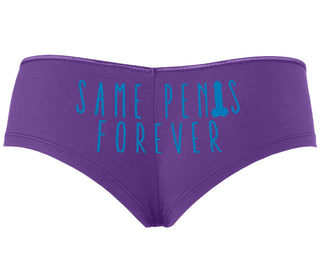 Same Penis Forever - Purple Boyshort