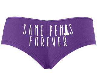 Same Penis Forever - Purple Boyshort